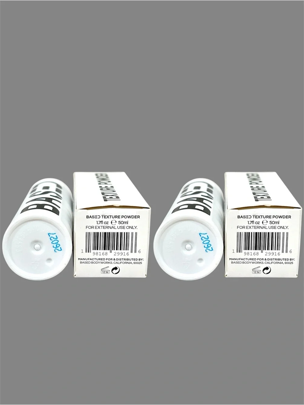 BASED Bodyworks Texture Powder Matte Volume Hair Thickening Spray 2 Pack NIB